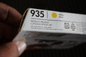 New Sealed Box Genuine OEM HP 935 Yellow Inkjet Ca