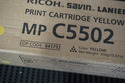 New Open Box Genuine OEM Ricoh 841752 Yellow Toner