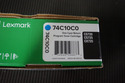 New Sealed Genuine OEM Lexmark 74C10C0 Cyan Laser 