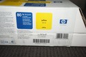 New Sealed Box Genuine OEM HP 80 DesignJet Yellow 