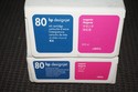 New Sealed Box Genuine OEM HP 80 DesignJet Magenta
