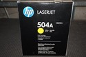New Sealed Genuine OEM HP LaserJet 504A Yellow Ton