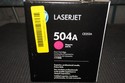 New Sealed Genuine OEM HP LaserJet 504A Magenta To