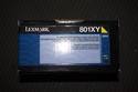 New Opened Box Genuine OEM Lexmark 801XY Extra Hig