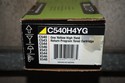 New Open Genuine OEM Lexmark C540H4YG Yellow High 