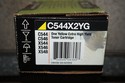 New Open Genuine OEM Lexmark C544X2YG Yellow Extra