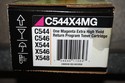 New Open Genuine OEM Lexmark C544X4MG Magenta Extr