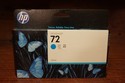 New Sealed Box Genuine OEM HP 72 High Yield Cyan I