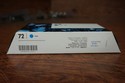 New Sealed Box Genuine OEM HP 72 High Yield Cyan I