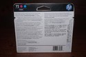 New Sealed Box Genuine OEM HP 72 Photo C9383A Cyan