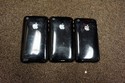 3 Used Untested Apple iPhones 2-A1241/8GB & 1-A124