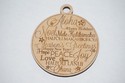 MERRY EVERYTHING! Laser Cut Wooden Seasons Greetin