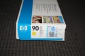 New Sealed Box Genuine OEM HP 90 DesignJet Yellow 