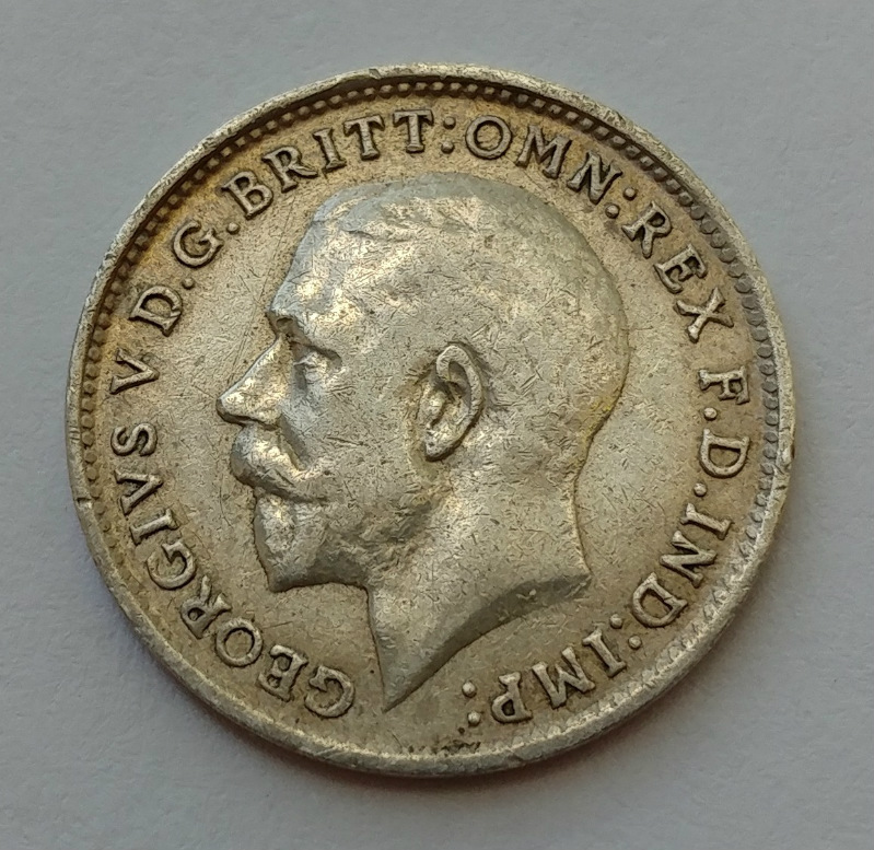 1917 Great Britain .925 Silver 3 Pence Coin eBay 1917 Great Britain .925 Silver 3 Pence Coin eBay