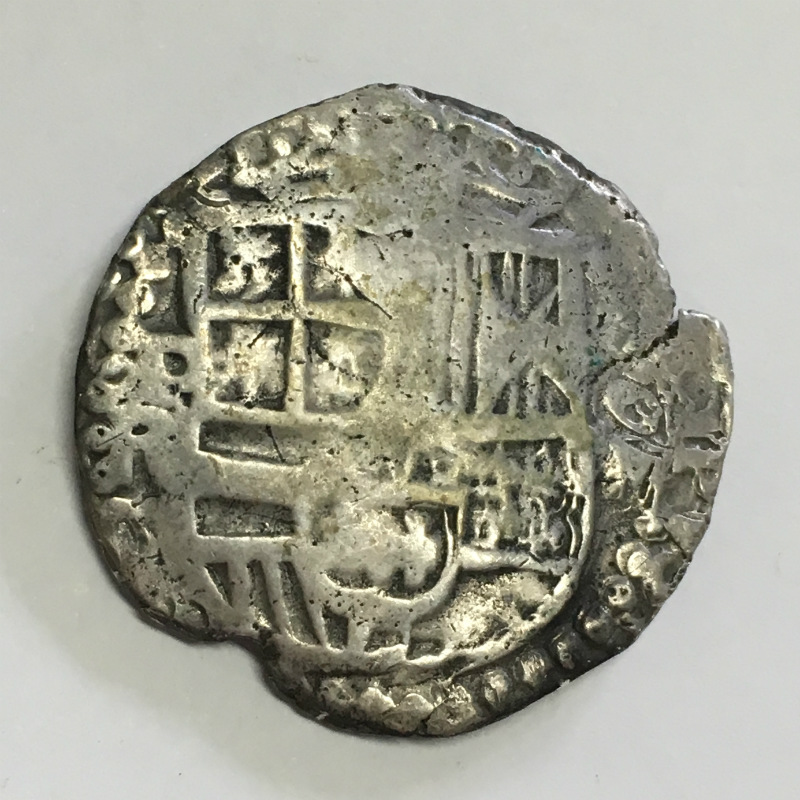 Early 1600s Bolivia PR 8 Reales Silver Shipwreck Coin 26.4g | eBay