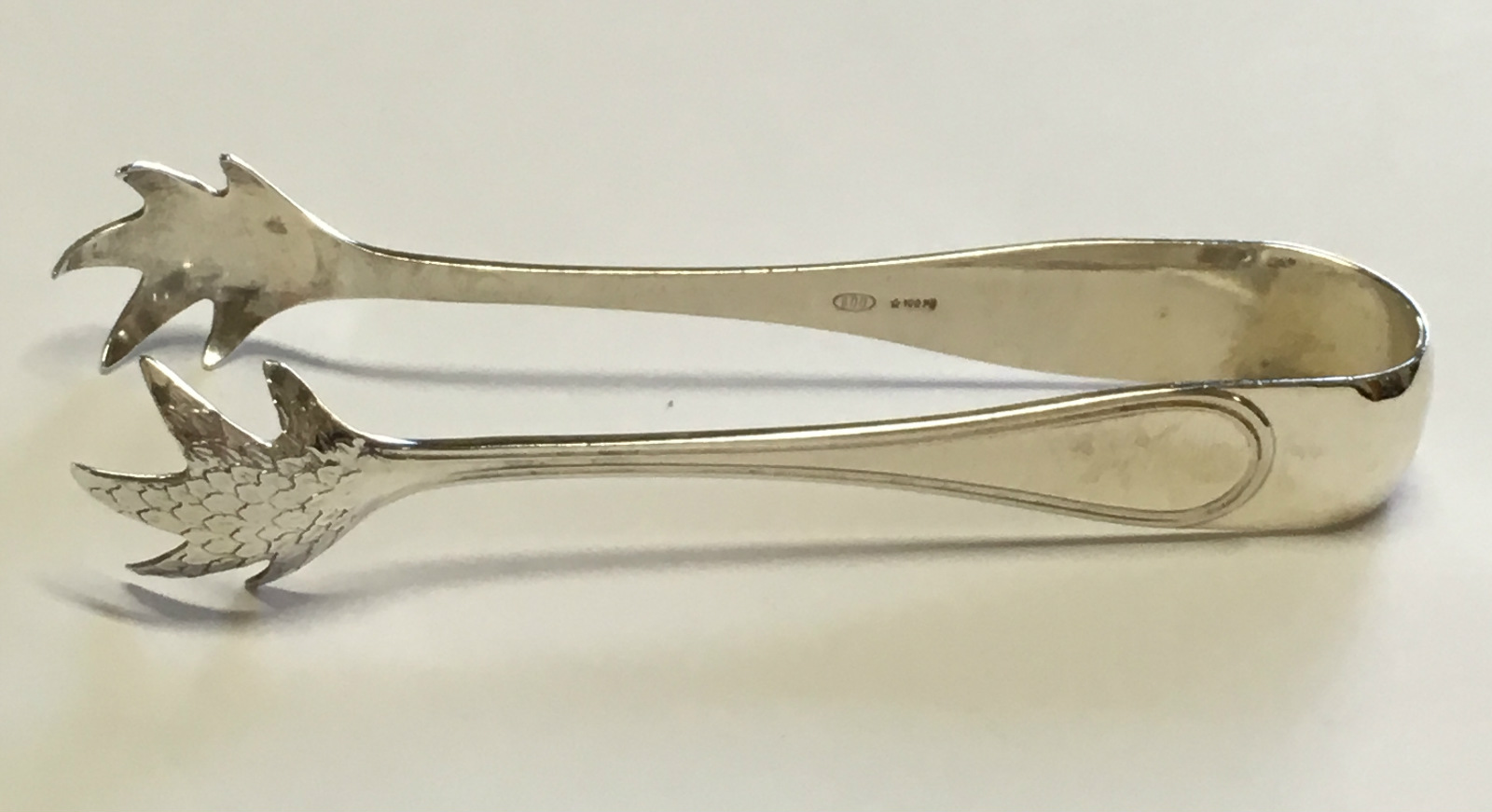 Vintage Bird Claw Sugar Tongs 800 Fine Silver 4" Long eBay
