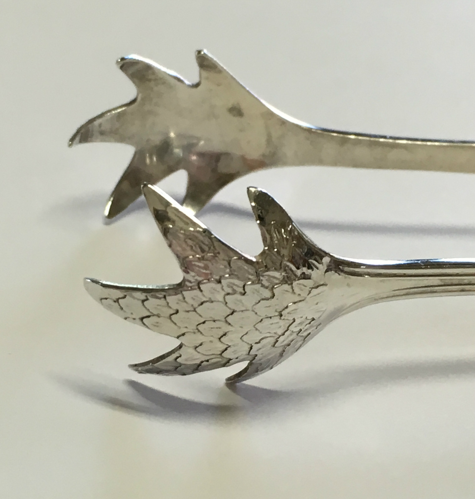 Vintage Bird Claw Sugar Tongs 800 Fine Silver 4" Long eBay