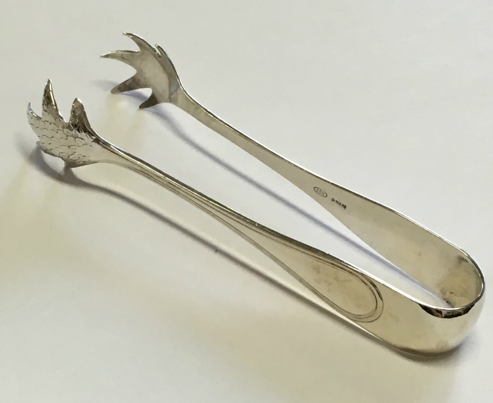 Vintage Bird Claw Sugar Tongs 800 Fine Silver 4" Long eBay
