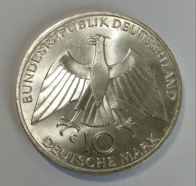 1972-G Olympic Germany 10 Mark Uncirculated .625 Silver Coin c | eBay
