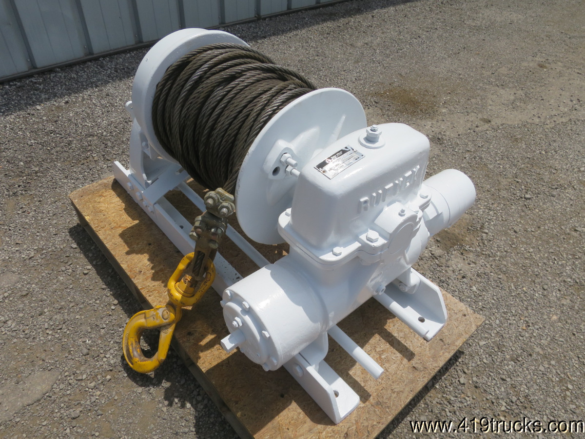TULSA RUFFNEK Winch Cable Heavy Duty Towing Worm Gear 20,000 lbs Pull