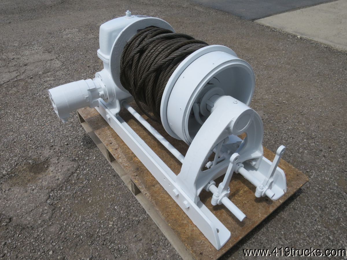 TULSA RUFFNEK Winch Cable Heavy Duty Towing Worm Gear 20,000 lbs Pull