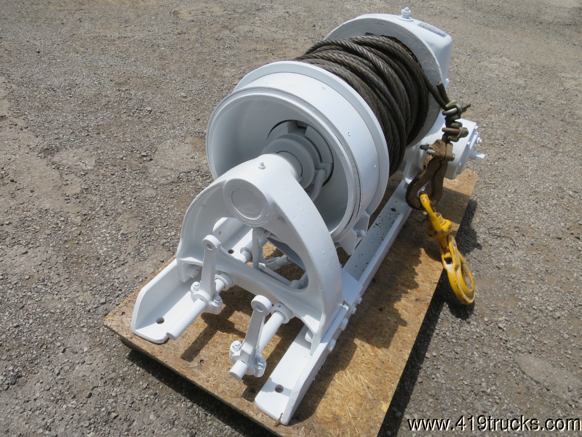 TULSA RUFFNEK Winch Cable Heavy Duty Towing Worm Gear 20,000 lbs Pull