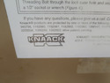 Knaack CONTRACTOR UTILITY TOOL BIN STORAGE PICKUP 