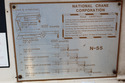 1981 28Ft National N55 Knuckle Truck Bed Boom Lift