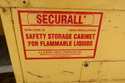 17x17x23 Securall Flammable Storage Cabinet Liquid