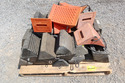 Lot of Tire Stopper Wheel Chocks Blocks Heavy Duty