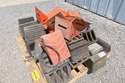 Lot of Tire Stopper Wheel Chocks Blocks Heavy Duty