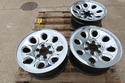 (3) 6 Bolt 17 X 7.5 INCH WHEELS 