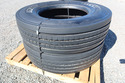 (2) USED Firestone FS561 295/75 R22.5 STEER VIRGIN