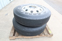 (2)USED Goodyear Marathon RSS 11R22.5 STEER VIRGIN