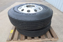 (2)USED Goodyear Marathon RSS 11R22.5 STEER VIRGIN
