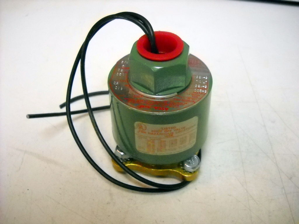 New ASCO RedHat 110v Solenoid for Hazardous Location Shut