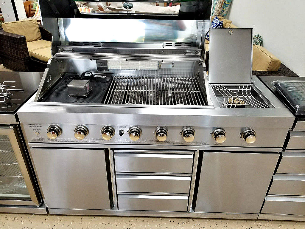 Gas Grill With Sink Opendoor Gas Grill With Sink Opendoor