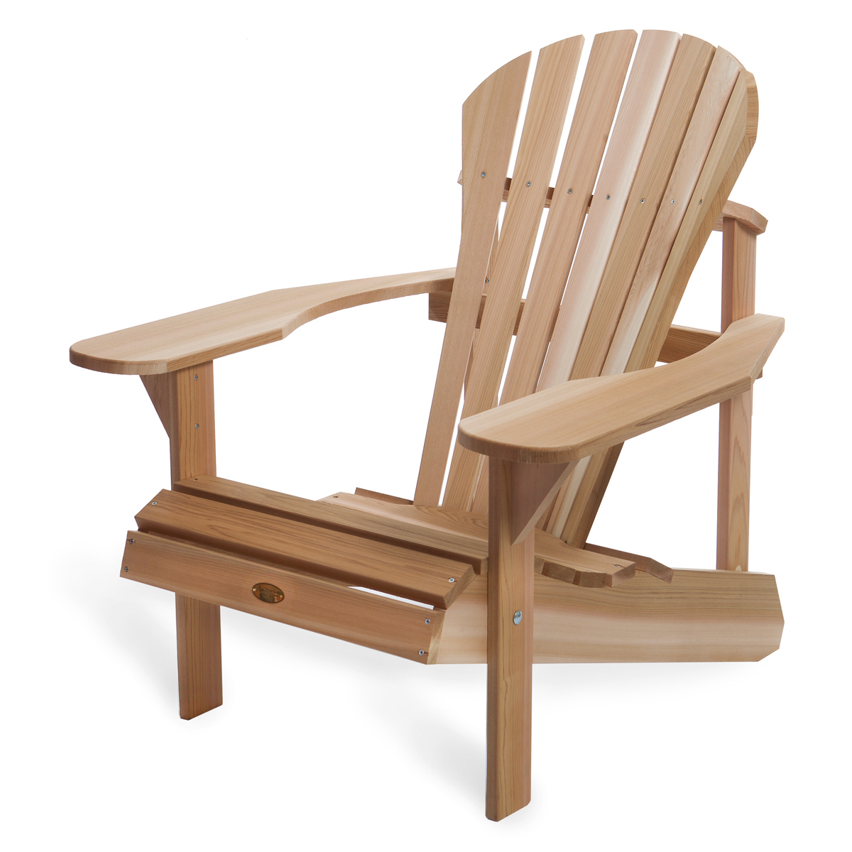 Details About Adirondack Chair Athena Muskoka Red Cedar Handcrafted Contoured Seat Back New