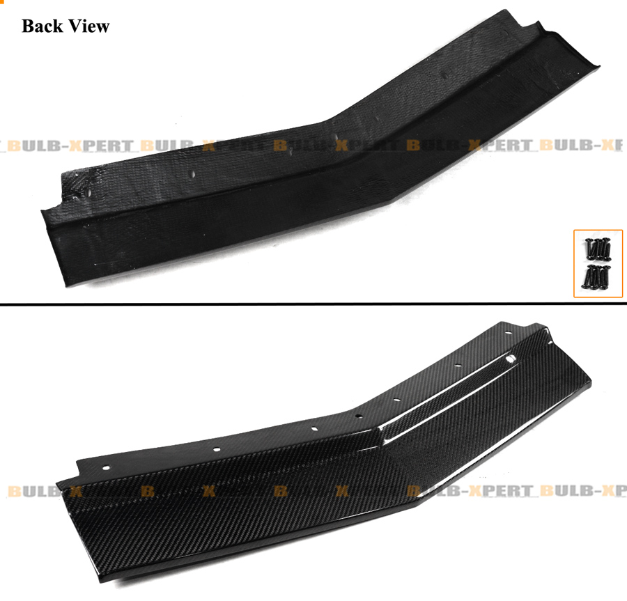 Kit Spoiler/Splitter Avant En Fibre De Carbone Véritable Pour Corvette C8 Stingray 2020-2025 - Neuf