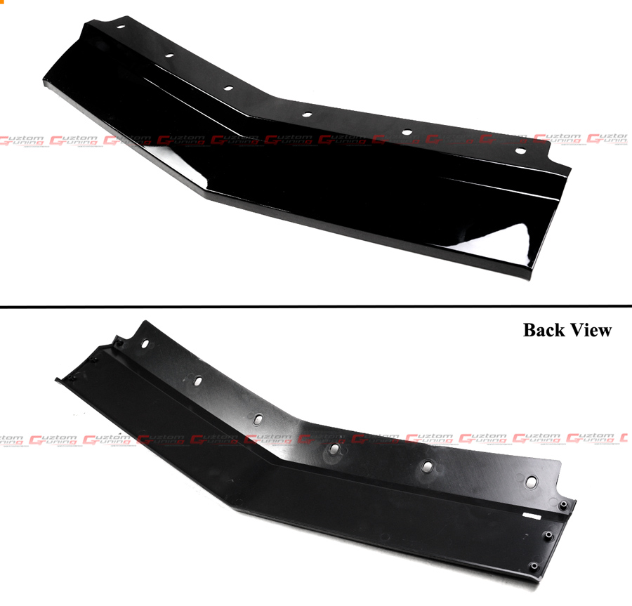 CARBON FLASH Front Lip For 20-Up Corvette C8 GM Z51 ABS Plastic Bumper Splitter