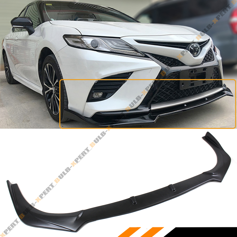 For Toyota Camry Se Xse Front Bumper Spoiler Lip Splitter Body Kit | My ...