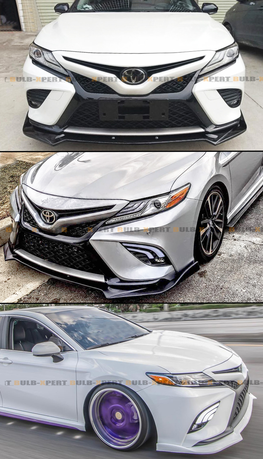 2020 camry front lip