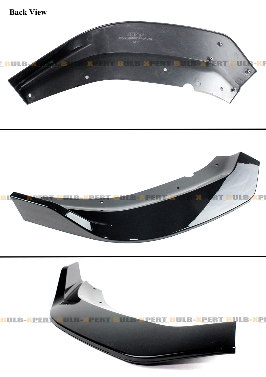 Carbon Fiber Style Front Bumper Lip Splitter For Dodge Charger SRT Hellcat Widebody 2020-2023