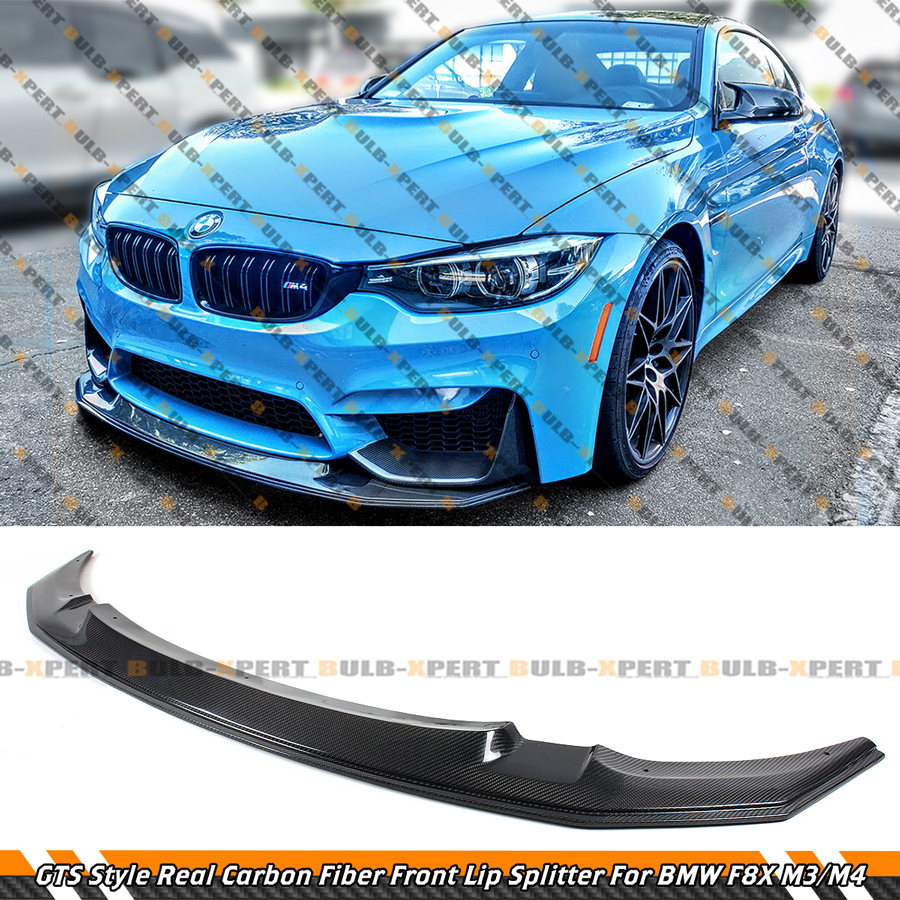 For 15-19 BMW F80 M3 F82 F83 M4 GTS Style Carbon Fiber Front