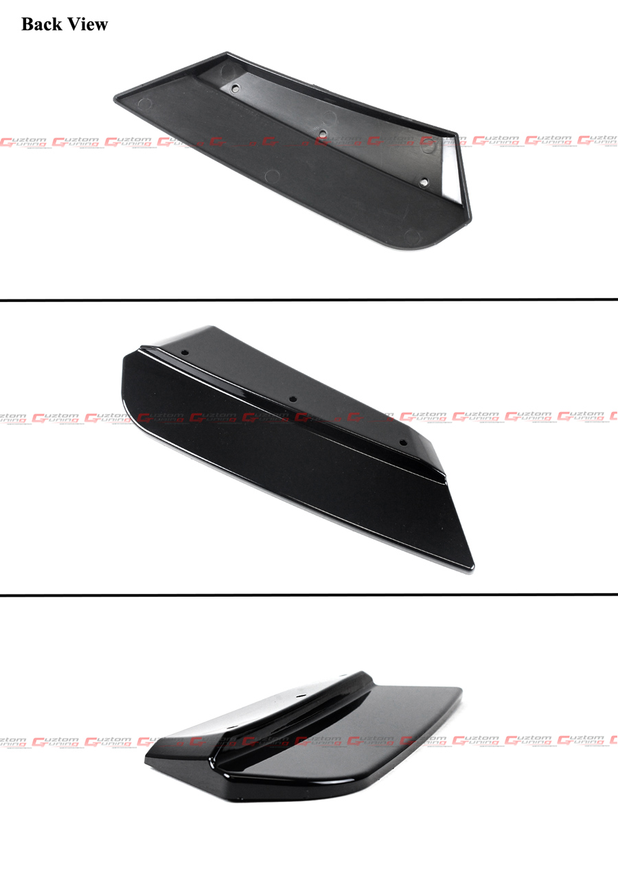 Divisor De Parachoques Delantero Negro Brillante Para X3M X4M