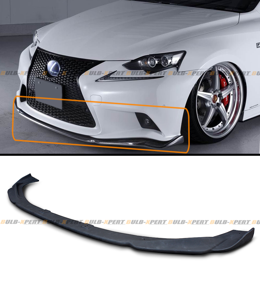 FOR 2014-16 LEXUS IS250 IS350 IS200T F-SPORT AG STYLE FRONT BUMPER LIP