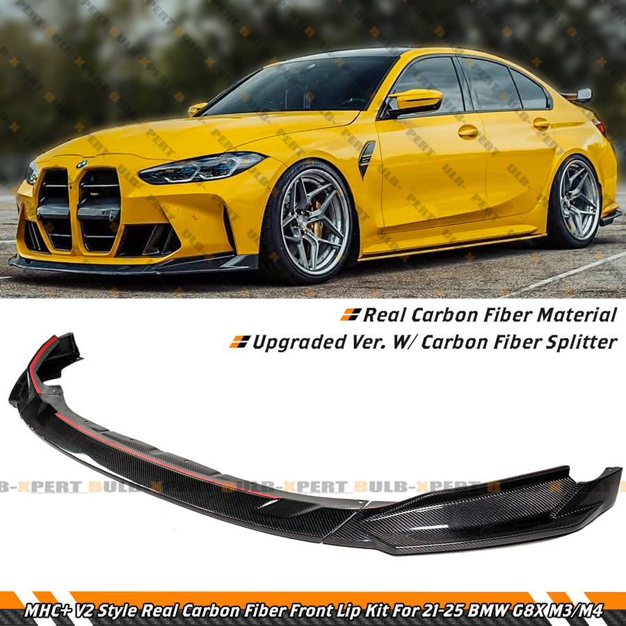 ただ単にただ様 鍛造  G80 G82 M3 M4 コンペティション For 21-26 BMW G80 M3 G82 G83 M4 MHC V2 Style Real Carbon Fiber