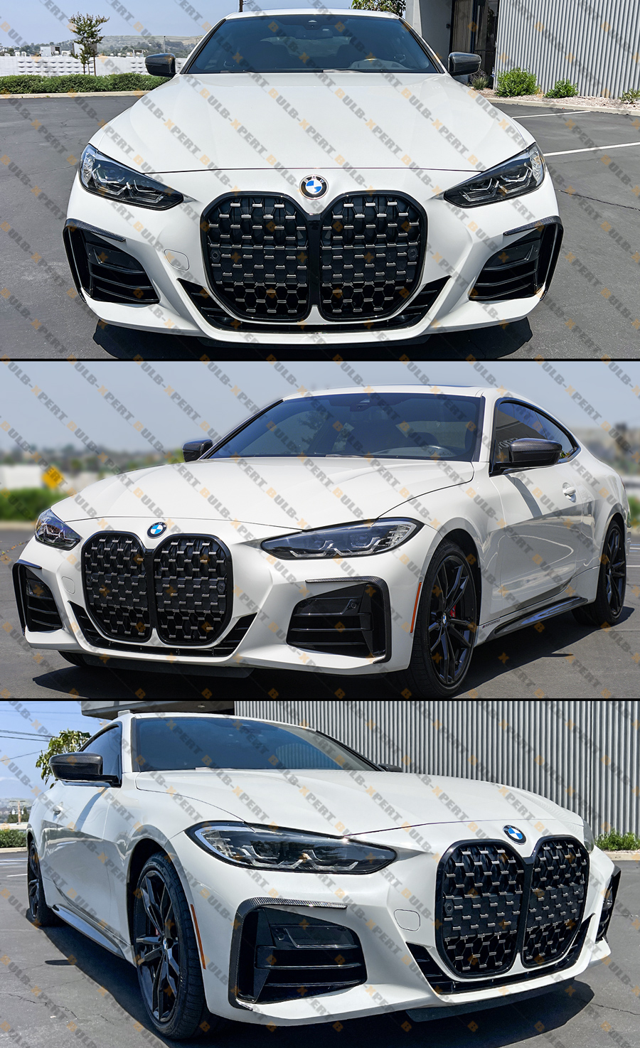 FOR 2021-2026 BMW G22 G23 430i M440i CARBON FIBER FRONT BUMPER