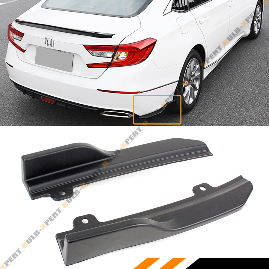 FOR 18-2021 HONDA ACCORD REAR BUMPER CORNER SIDE SPAT VALANCE APRON ...