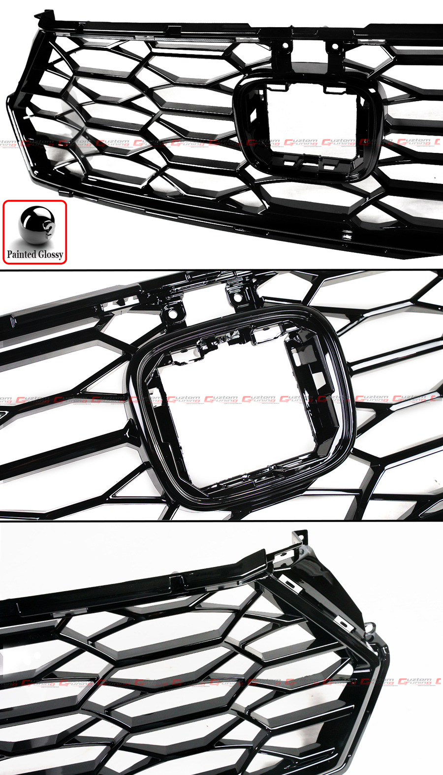 FOR 23-25 HONDA ACCORD 11TH GEN TYPE-S STYLE GLOSS BLACK FRONT